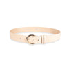 Damen Ledergürtel „Calvados“ – Vollleder, 4 cm, goldene Schließe 4875