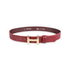 Damen Ledergürtel „Calvados“ – Vollleder, 4 cm, goldene Schließe 4876