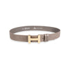 Damen Ledergürtel „Calvados“ – Vollleder, 4 cm, goldene Schließe 4876