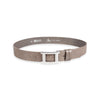 Damen Ledergürtel „Calvados“ – Vollleder, 4 cm, silberne Schließe 4557