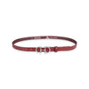 Damen Ledergürtel „Cosmo“ – Vollleder, 2 cm, silberne Schließe 2209