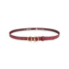 Damen Ledergürtel „Cosmo“ – Vollleder, 2 cm, goldene Schließe 2210