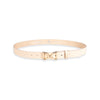 Damen Ledergürtel „Cosmo“ – Vollleder, 3 cm, goldene Schließe 3033