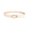 Damen Ledergürtel „Cosmo“ – Vollleder, 3 cm, goldene Schließe 3203