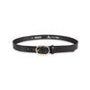 Damen Ledergürtel „Cosmo“ – Vollleder, 3 cm, goldene Schließe 3203