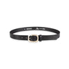 Damen Ledergürtel „Cosmo“ – Vollleder, 3 cm, mattgoldene Schließe 3557