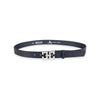 Damen Ledergürtel „Cosmo“ – Vollleder, 3 cm, silberne Schließe 3037