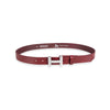 Damen Ledergürtel „Cosmo“ – Vollleder, 3 cm, silberne Schließe 3183
