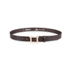 Damen Ledergürtel „Cosmo“ – Vollleder, 3 cm, goldene Schließe 3173