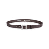 Damen Ledergürtel „Cosmo“ – Vollleder, 3 cm, silberne Schließe 3175