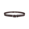 Damen Ledergürtel „Cosmo“ – Vollleder, 3 cm, silberne Schließe 3197
