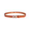 Damen Ledergürtel „Cosmo“ – Vollleder, 3 cm, silberne Schließe 3183