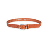 Damen Ledergürtel „Cosmo“ – Vollleder, 3 cm, silberne Schließe 3197