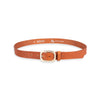 Damen Ledergürtel „Cosmo“ – Vollleder, 3 cm, mattgoldene Schließe 3557
