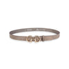 Damen Ledergürtel „Cosmo“ – Vollleder, 3 cm, goldene Schließe 3029