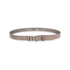 Damen Ledergürtel „Cosmo“ – Vollleder, 3 cm, silberne Schließe 3034