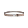 Damen Ledergürtel „Cosmo“ – Vollleder, 3 cm, silberne Schließe 3037