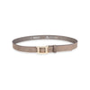Damen Ledergürtel „Cosmo“ – Vollleder, 3 cm, goldene Schließe 3173