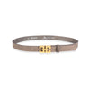 Damen Ledergürtel „Cosmo“ – Vollleder, 3 cm, goldene Schließe 3204