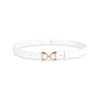 Damen Ledergürtel „Cosmo“ – Vollleder, 3 cm, goldene Schließe 3033