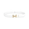 Damen Ledergürtel „Cosmo“ – Vollleder, 3 cm, goldene Schließe 3200