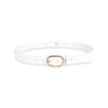 Damen Ledergürtel „Cosmo“ – Vollleder, 3 cm, goldene Schließe 3203