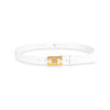 Damen Ledergürtel „Cosmo“ – Vollleder, 3 cm, goldene Schließe 3204