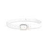 Damen Ledergürtel „Cosmo“ – Vollleder, 3 cm, altsilberne Schließe 3507