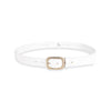 Damen Ledergürtel „Cosmo“ – Vollleder, 3 cm, mattgoldene Schließe 3557