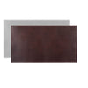 Schreibtischunterlage aus Leder Brown