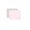 Glasuntersetzer aus Leder Rose
